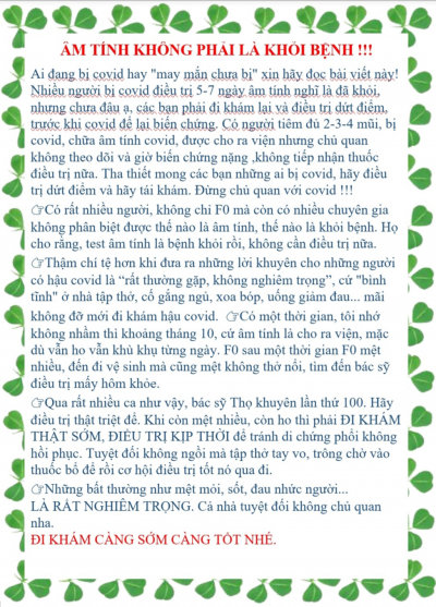 Phòng ngừa hậu COVID