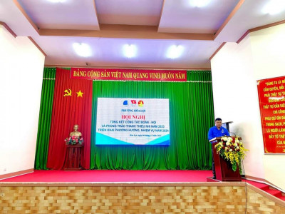 HỘI NGHỊ TỔNG KẾT CÔNG TÁC ĐOÀN - HỘI VÀ PHONG TRÀO THANH THIẾU NHI NĂM 2023. TRIỂN KHAI PHƯƠNG HƯỚNG, NHIỆM VỤ NĂM 2024