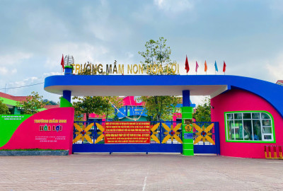 Trường Mn Hòa Lợi tuyên truyền "Ngày pháp luật"