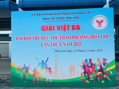 Giải việt dã- Đại hội thể dục thể thao Phường HL