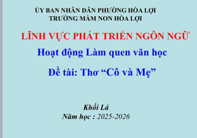 gen h lqvh tho co va me