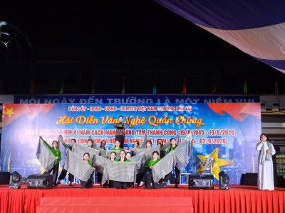 🎉 TRƯỜNG MẦM NON HÒA LỢI THAM GIA HỘI DIỄN VĂN NGHỆ QUẦN CHÚNG 🎉