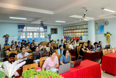 Tập huấn cập nhật dữ liệu, quản lý ký số hồ sơ cơ sở giáo dục mầm non