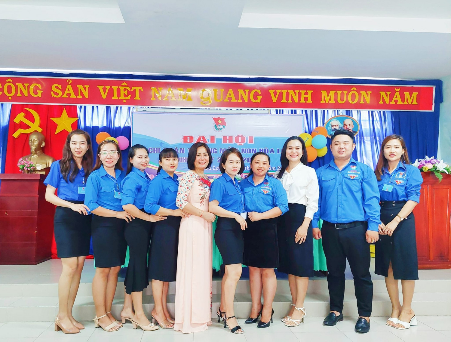 ĐẠI HỘI CHI ĐOÀN TRƯỜNG MẦM NON HÒA LỢI NHIỆM KỲ 2023 -202