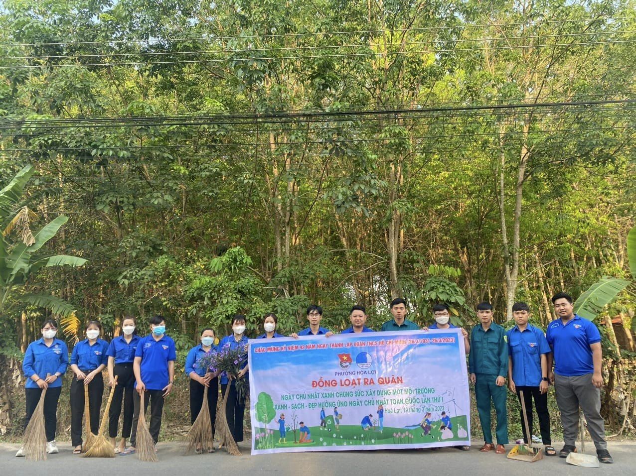 RA QUÂN “NGÀY CHỦ NHẬT XANH” LẦN 1 NĂM 2023