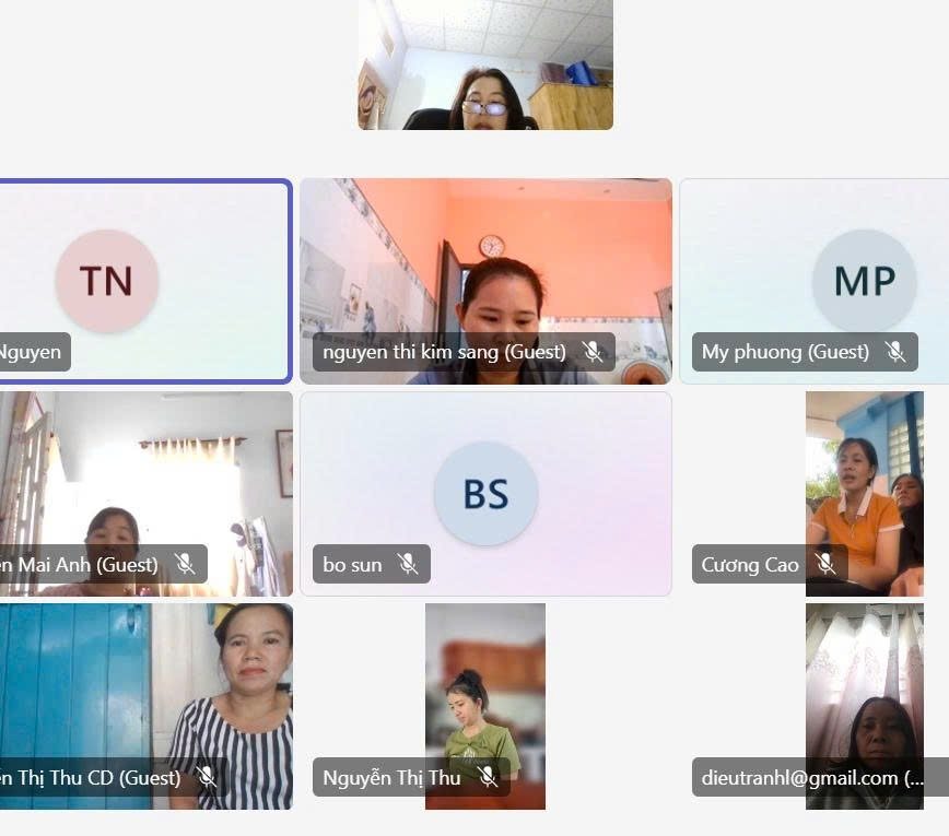 TRƯỜNG MẦM NON HÒA LỢI TỔ CHỨC BỒI DƯỠNG CHUYÊN MÔN CHO CÁN BỘ QUẢN LÝ VÀ GIÁO VIÊN MẦM NON