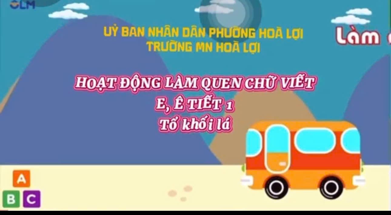 gen n làm quen chữ viết