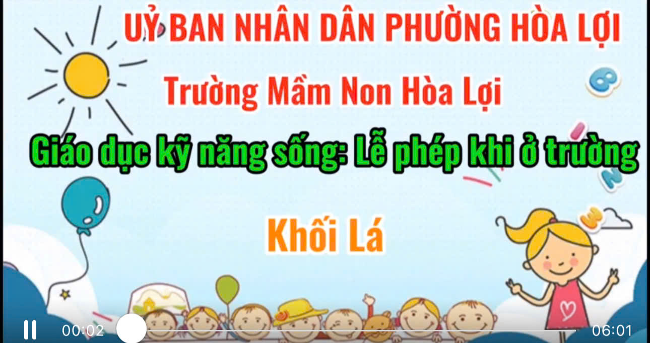 lễ phép khi ở trường