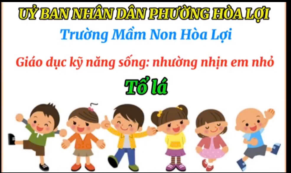 nhường nhịn em nhỏ