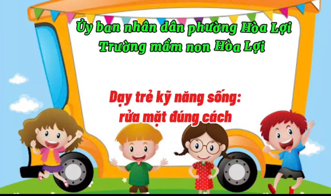 Kỹ năng sống Rửa mặt đúng cách