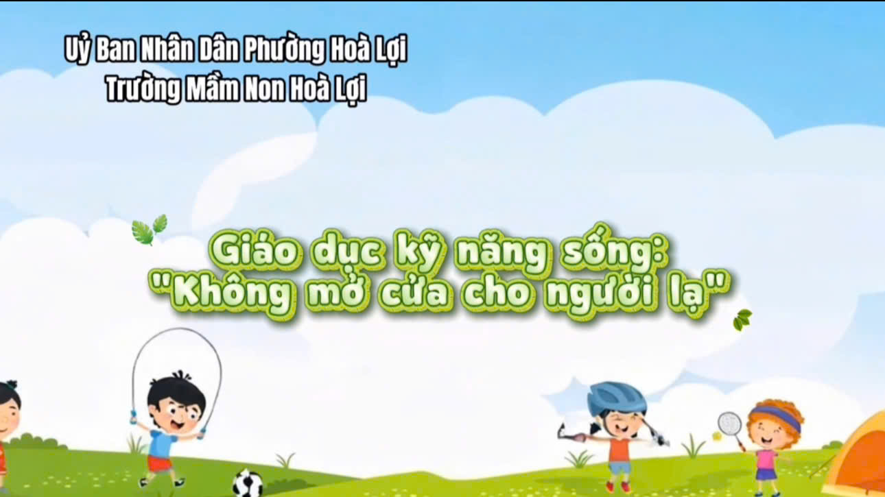 Kỹ năng sống khối lá
