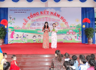 LỄ TỔNG KẾT NĂM HỌC  LỄ RA TRƯỜNG CHO CÁC BÉ MẪU GIÁO 5 TUỔI VUI TẾT THIẾU NHI 1-6