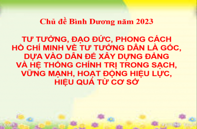 TRƯỜNG MẦM NON HÒA LỢI TỔ CHỨC CHO ĐỘI NGŨ CÁN BỘ, GIÁO VIÊN, NHÂN VIÊN HỌC TẬP VÀ LÀM THEO TƯ TƯỞNG,  ĐẠO ĐỨC, PHONG CÁCH HỒ CHÍ MINH CHUYÊN ĐỀ 2023