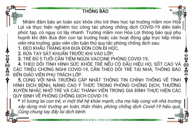 thông báo