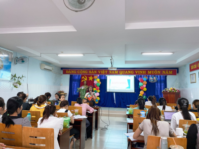 Trường mầm non Hòa Lợi Tổ chức bồi dưỡng chuyên môn đầu năm  Năm học: 2023-2024