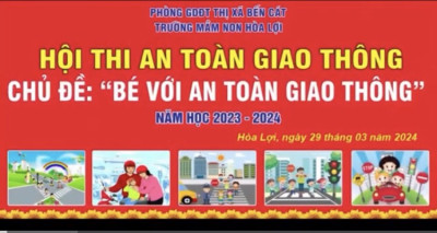 Bé tham gia an toàn giao thông 2023 - 2024