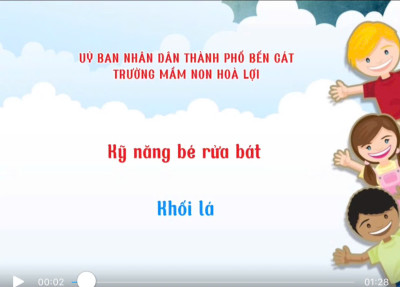 kỹ năng sống cho trẻ