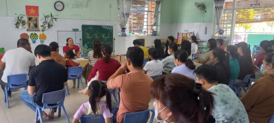 HỌP BAN ĐẠI DIỆN CHA MẸ TRẺ LẦN THỨ NHẤT NĂM HỌC 2024-2025