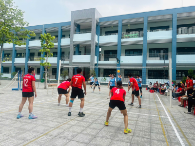 Trường mầm non Hòa Lợi hào hứng tham gia Giải bóng chuyền – Lan tỏa tinh thần thể thao