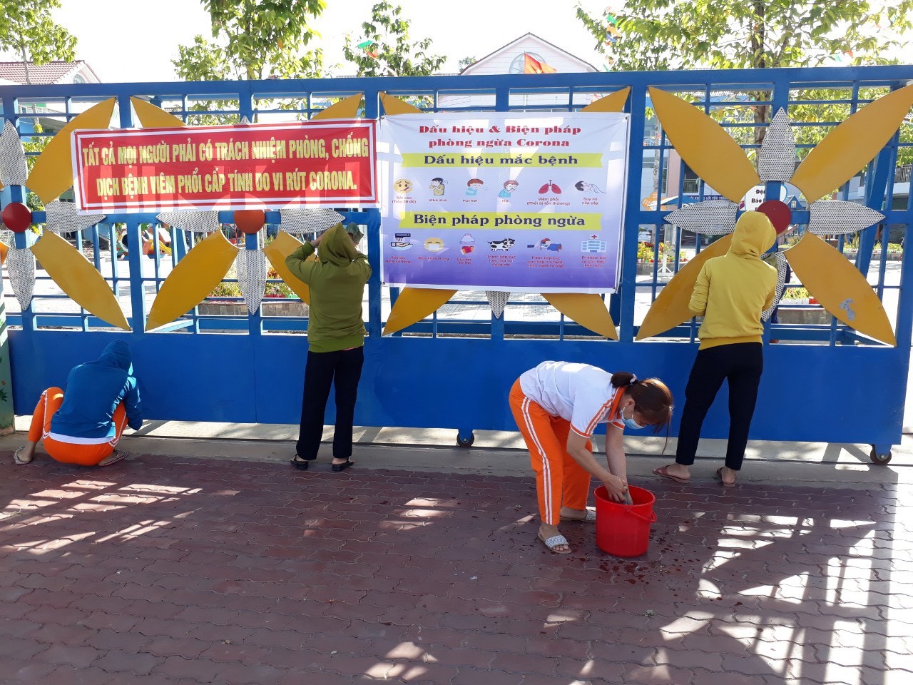 GV-NV TỔNG VỆ SINH