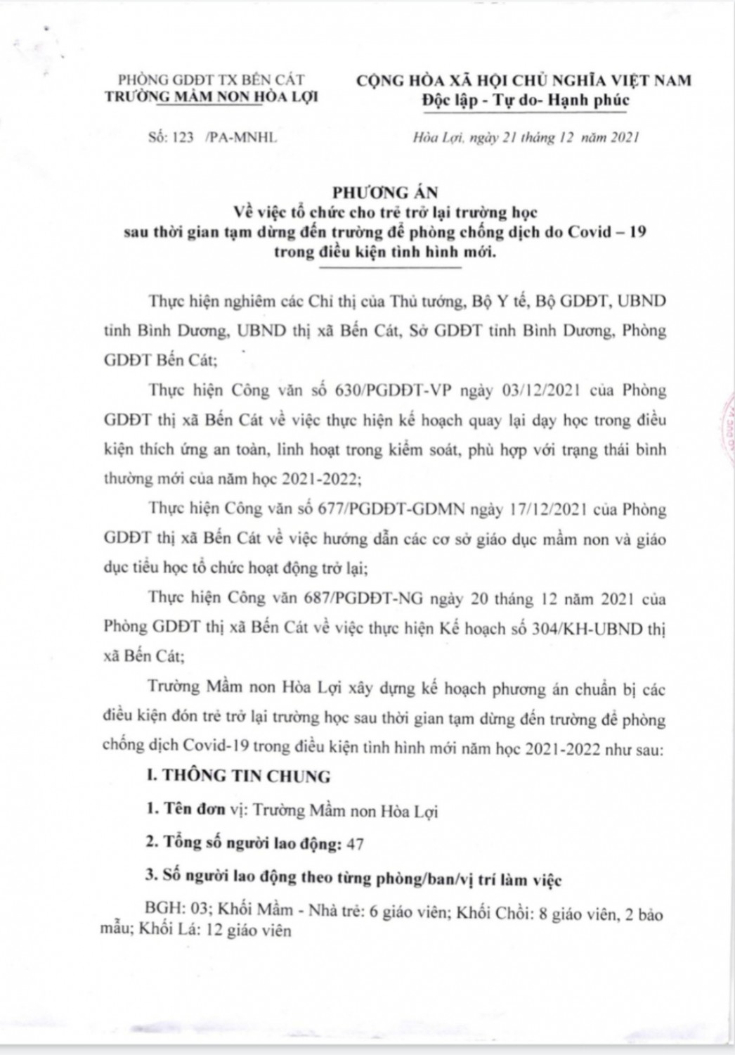 PHƯƠNG ÁN
