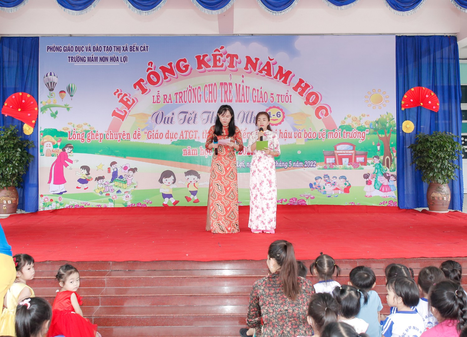 LỄ TỔNG KẾT NĂM HỌC  LỄ RA TRƯỜNG CHO CÁC BÉ MẪU GIÁO 5 TUỔI VUI TẾT THIẾU NHI 1-6